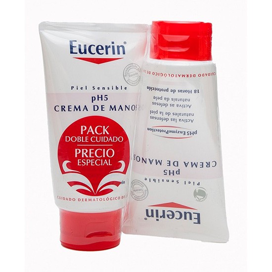 Eucerin ph5 crema de manos pack 75ml x 2uds