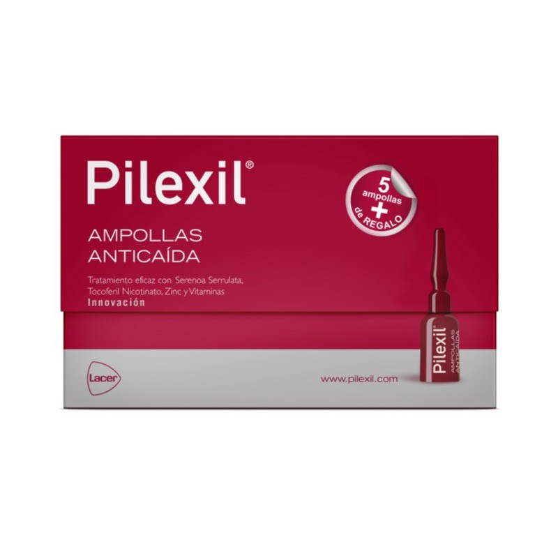 Pilexil anticaida 15 ampolla +5 Regalo