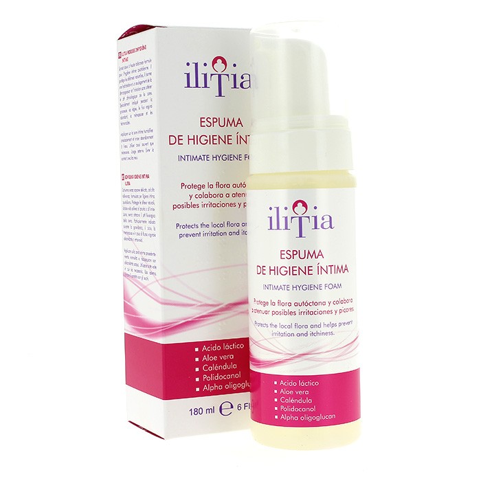 Ilitia espuma higiene intima 180ml