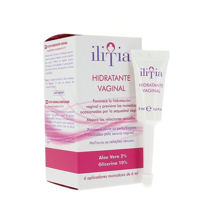 Ilitia hidratante vulvo vaginal 6x6ml