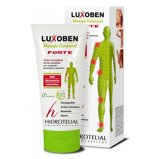 Hidrotelial Luxoben crema gel masaje articular 200ml