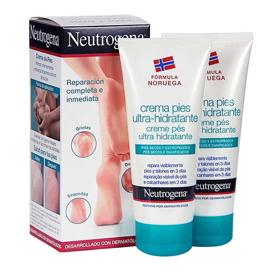 Neutrogena crema pies secos duplo