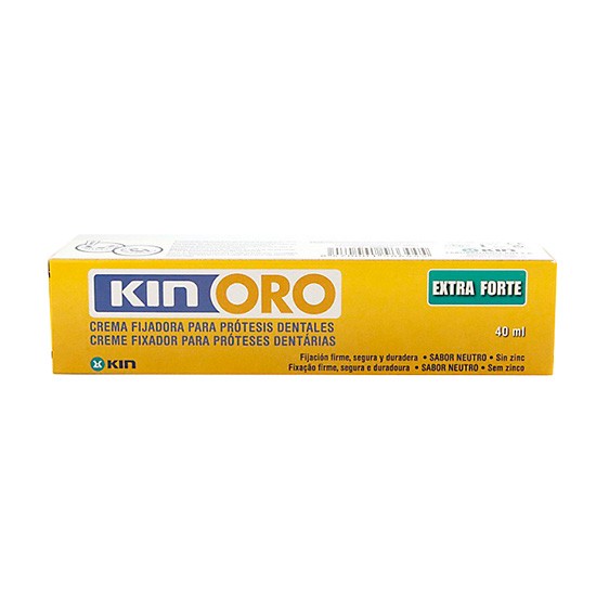 Kin oro crema fijadora extra forte 75ml