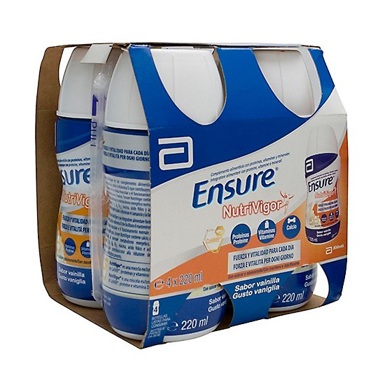 ENSURE NUTRIVIGOR VAINILLA 220ML X 4UDS