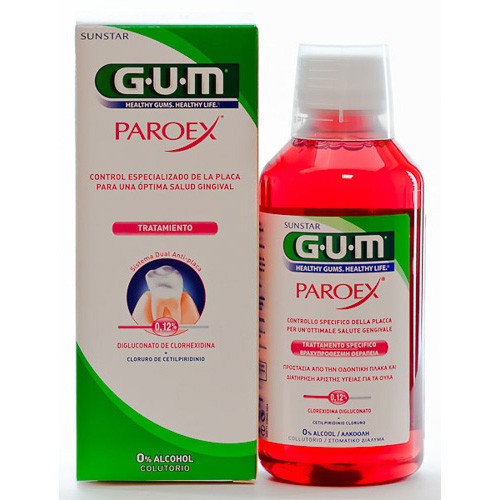 GUM PAROEX TRATAMIENTO COLUTORIO 300 ML