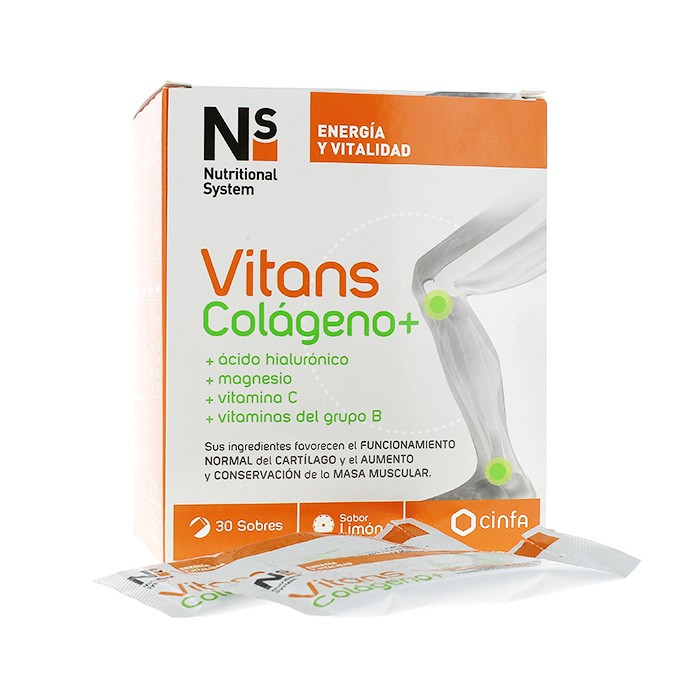 N+S COLAGENO 30 SOBRES SABOR LIMON