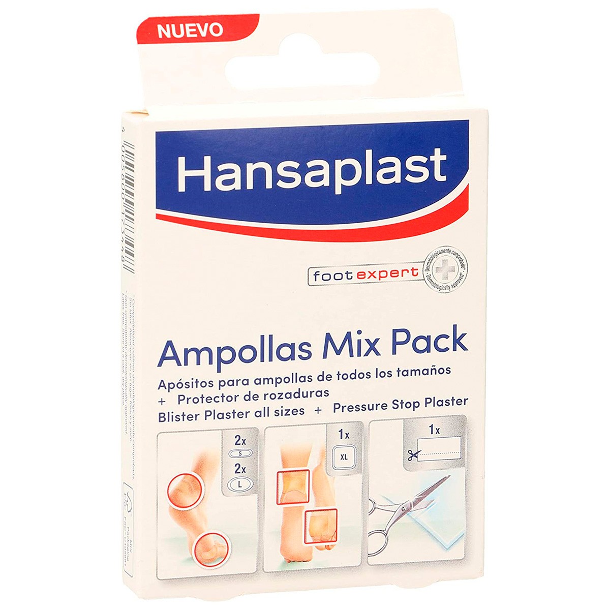 Hansaplast ampollas mix pack 6 apósitos