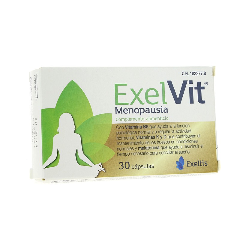 EXELVIT MENOPAUSIA 30 CAPSULAS