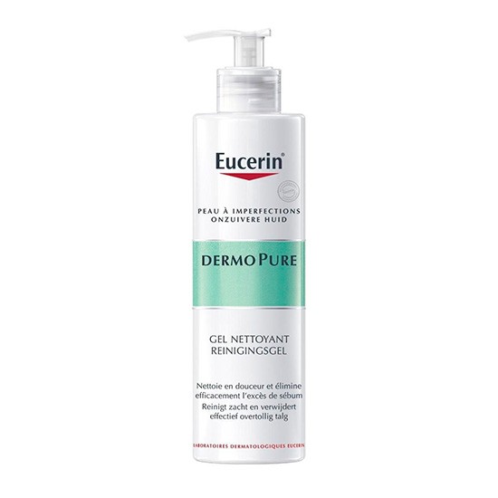 Eucerin dermopure gel limpiador 400ml