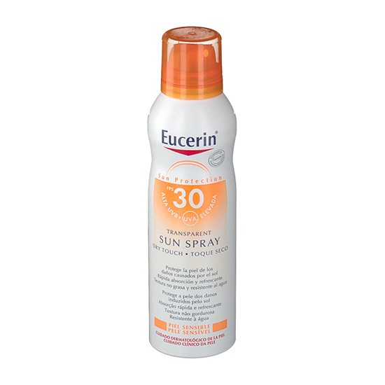 Eucerin Solar corporal dry spray transparente 30 200ml