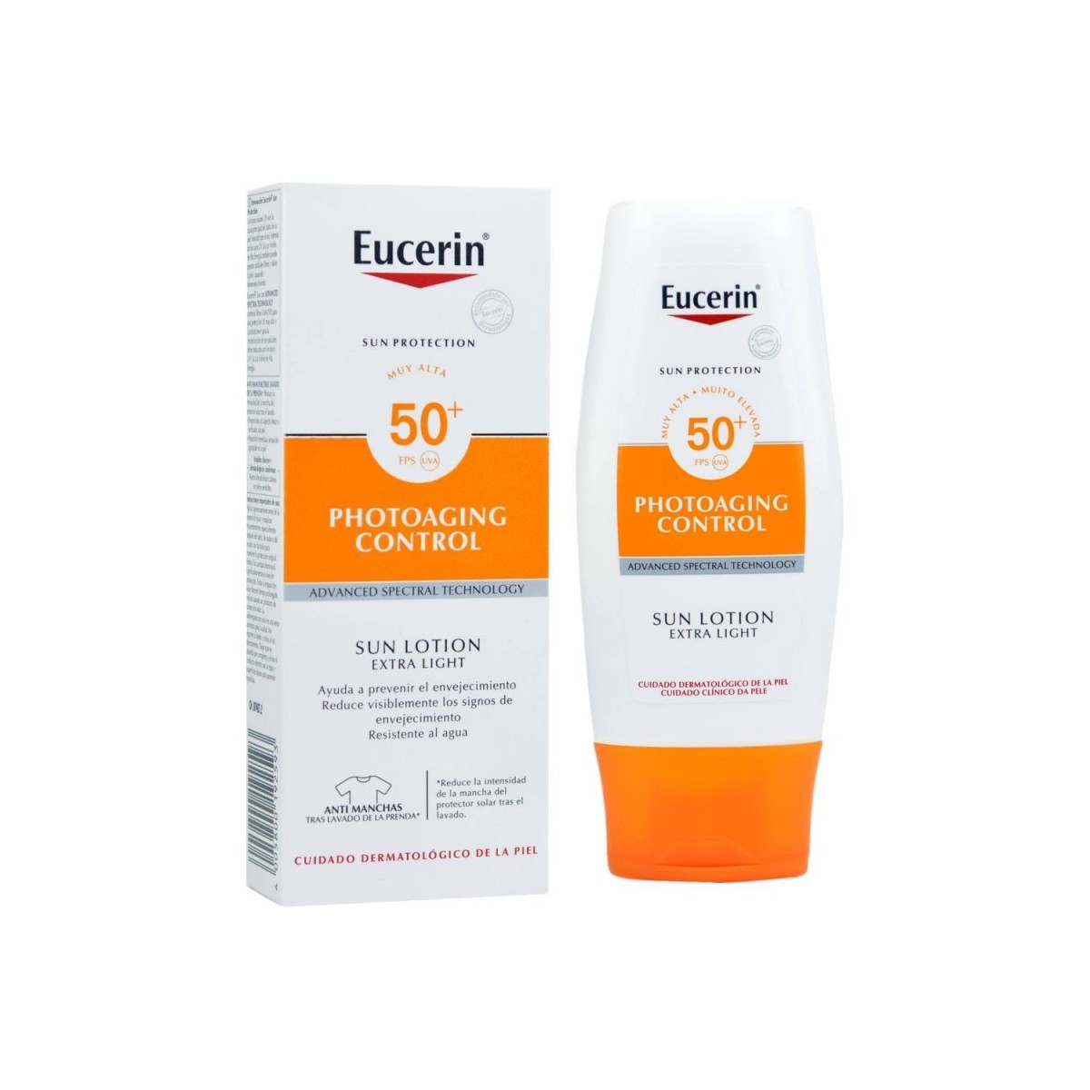 Eucerin loción extra light fps50 150 ml