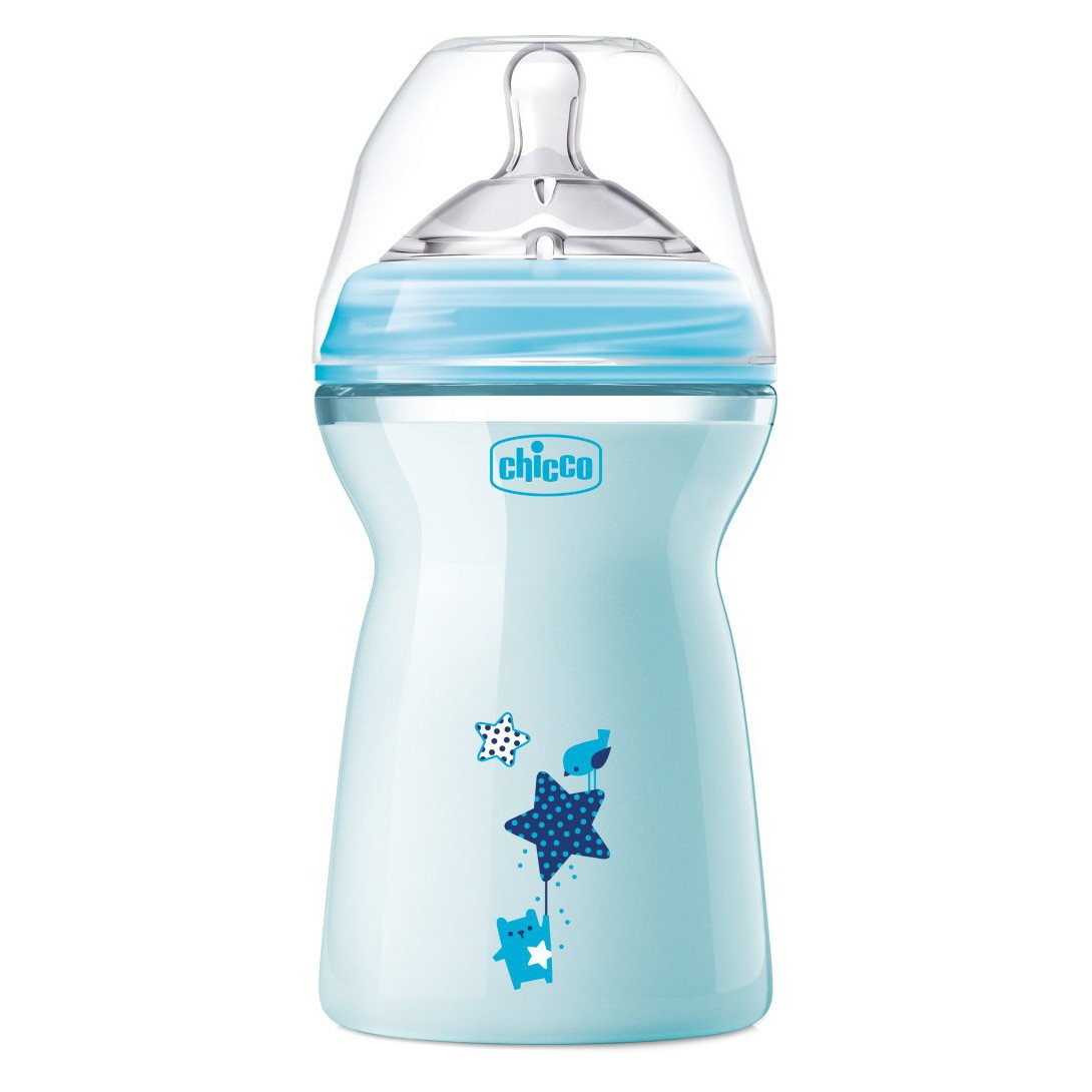 Chicco Natural Feeling biberón +6m 330ml