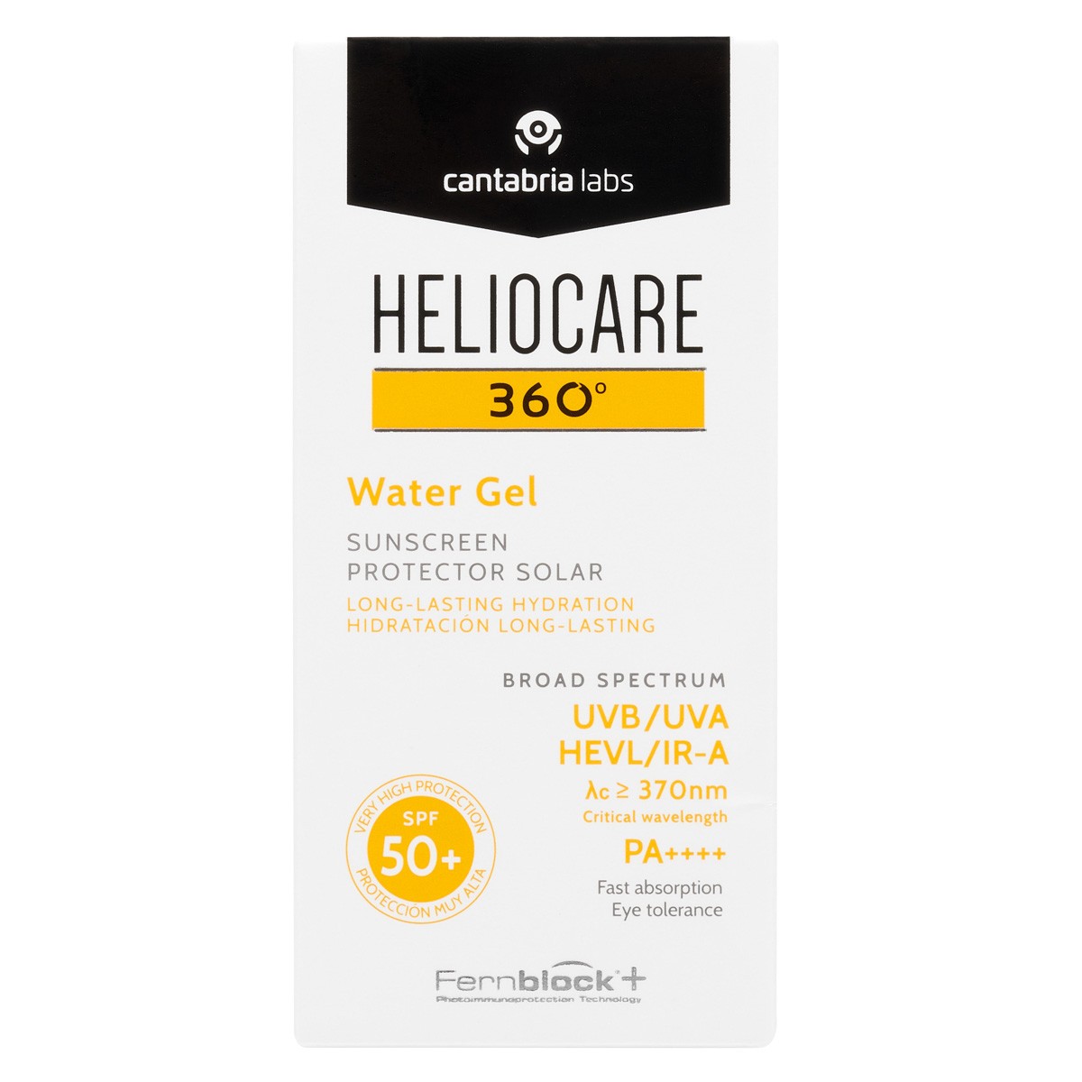 Heliocare 360º water gel SPF50+ 50ml