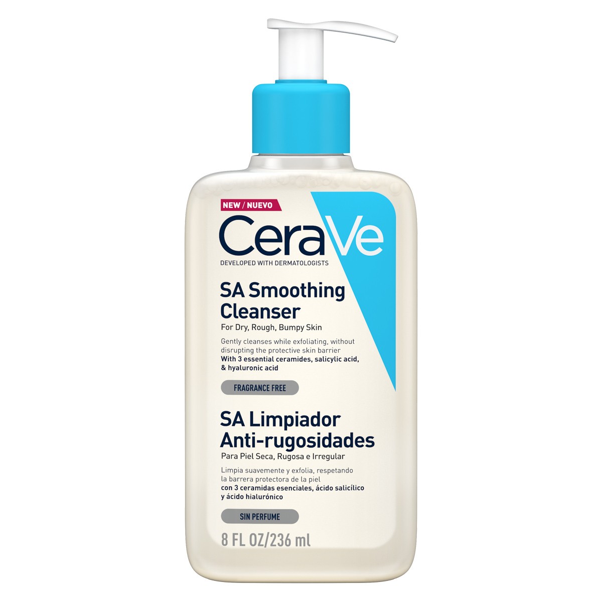 Cerave gel limpiador smoothing 236ml