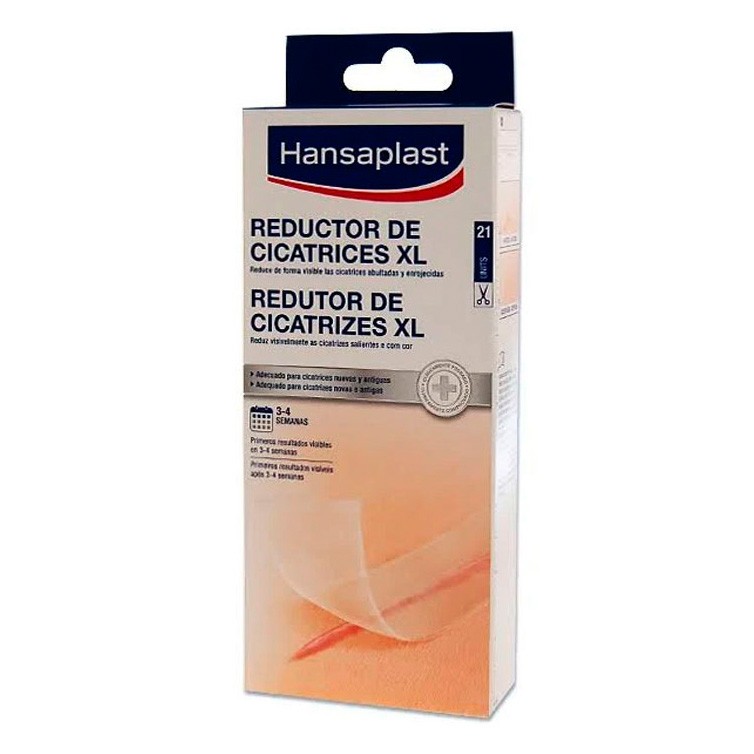 Hansplast reductor cicatrices XL 21 apósitos