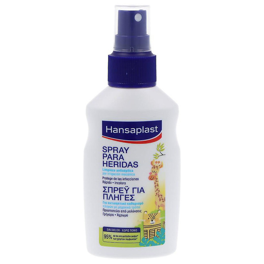 Hansplast kids spray para heridas 100ml