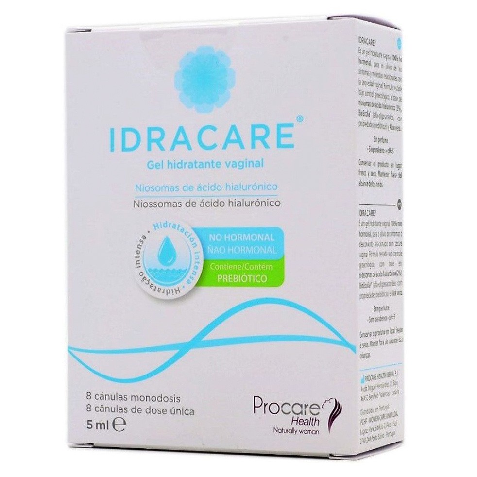 Idracare gel hidratante vaginal de 16 unidades