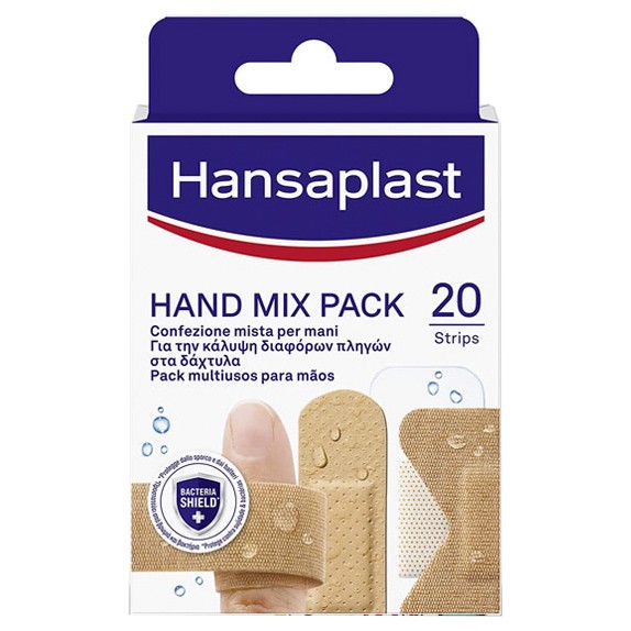 Hansaplast surtido de apósitos especiales para manos Hand Mix Pack 20 unidades