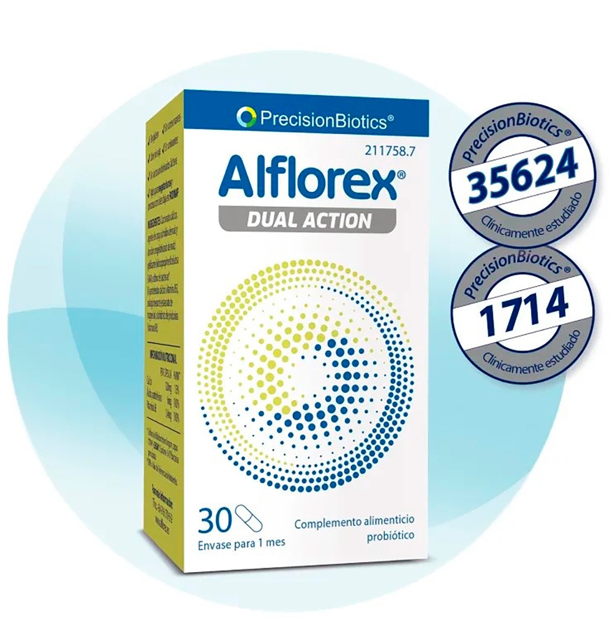 Alflorex Dual Action 30 cápsulas