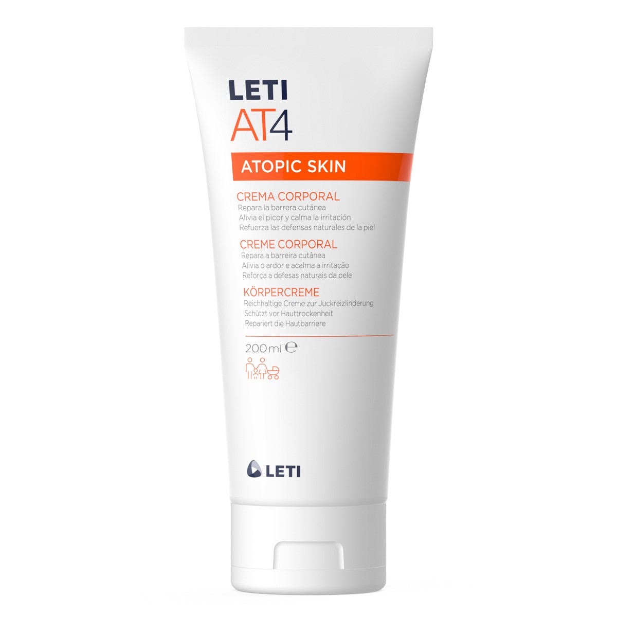 Leti AT4 crema emoliente  200ml