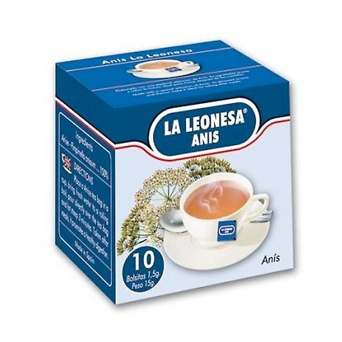 ANIS INFUSION 10 UND. LA LEONESA